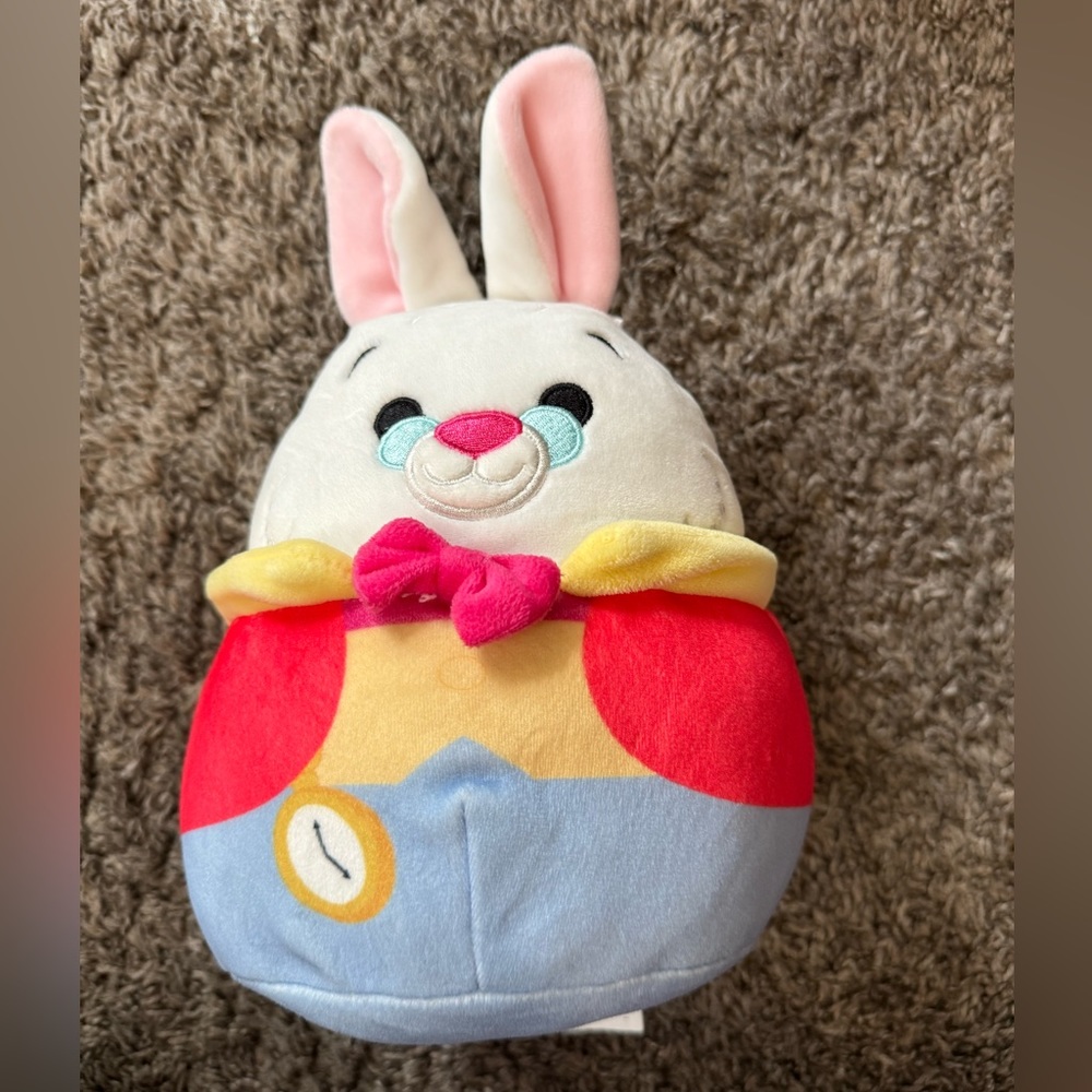 Alice In Wonderland’s White Rabbit 7” Disney Squishmallow